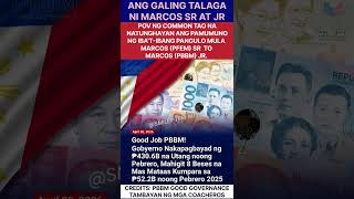 FEM &amp; PBBM: THE BEST! (POV OF COMMON TAO HU WITNESSED GOVERNANCE FROM MARCOS SR 2 PBBM) #shorts