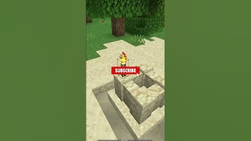 How to MAKE A COOL  SANDCASTLE in MINECRAFT #shorts #minecraft #minecrafttipsandtricks