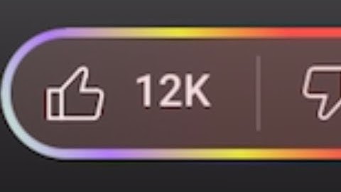The like button actually glows when you say “smash that like button”