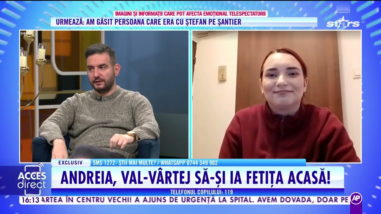 Scandal la poarta soacrei: Andreia: Poliția nu a făcut nimic!