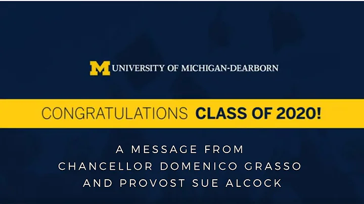 Congratulations Fall 2020 UM-Dearborn Graduates