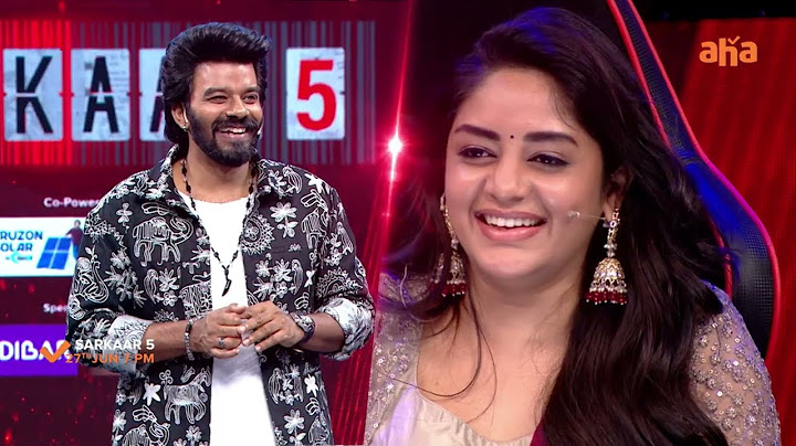 Sarkaar 5 Promo - Episode 4 -Sudigali Sudheer -Vijay Antony, Brigida - Premieres 27th June 7PM @ Aha