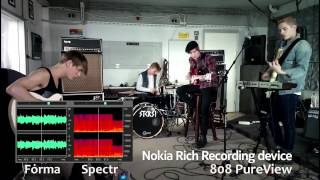 Nokia 808 -VS- Iphone 4s -VS- Galaxy S2, Gravação de Audio
