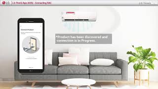 LG Thinq App (AOS): Connecting Air Conditioner Registration