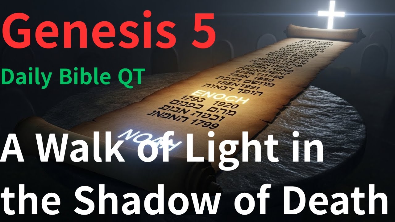 [Daily Bible QT]January 8st, Genesis 5, "A_Walk_of_Light_in_the_Shadow_of_Death"