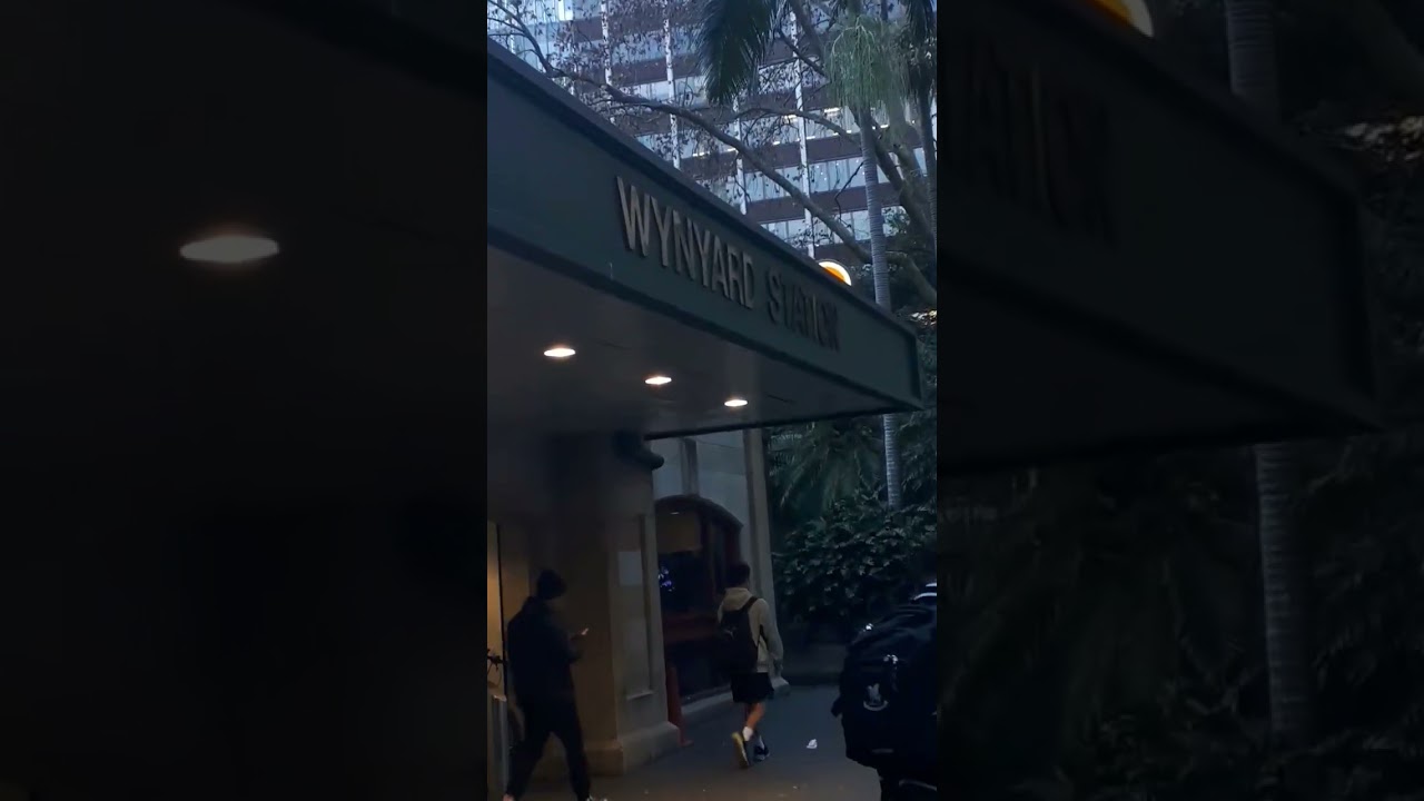 Wynyard station Sydney Australia June 2023