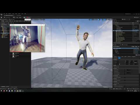 Mediapipe UE5 body mocap