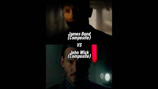 James Bond VS John Wick #vs #shorts #johnwick #jamesbond