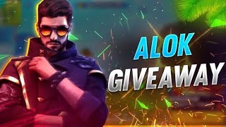 Free fire live dj alok giveaway ...