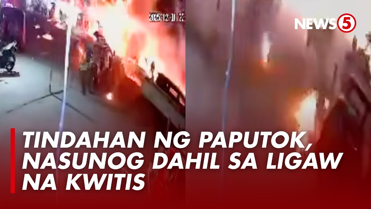 Tindahan ng paputok sa Kalinga, nasunog matapos tamaan umano ng ligaw na kwitis