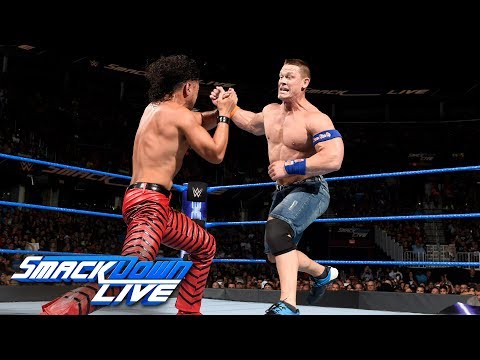 John Cena vs. Shinsuke Nakamura: SmackDown LIVE, Aug. 1, 2017