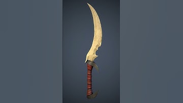 【3D Game assets】Stylized Dagger