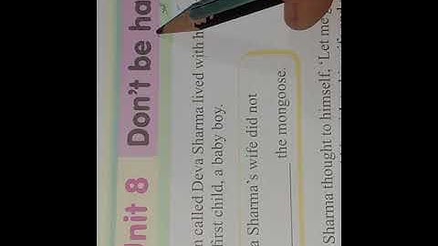 Class 4 Moral Science Chapter 8