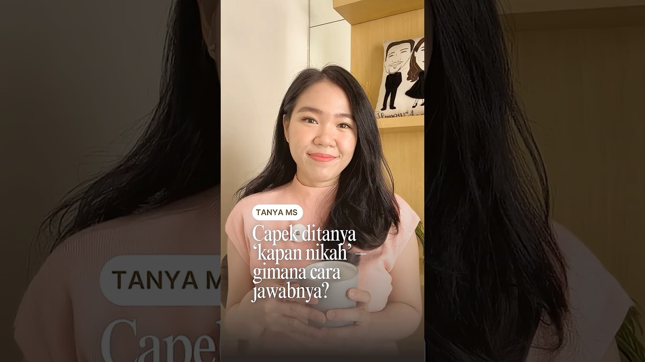 Pertanyaan “kapan nikah” bisa kedengeran biasa, tapi rasanya… nggak selalu ringan.
