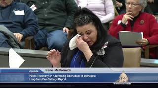 Families Impacted by Elder Abuse Testify