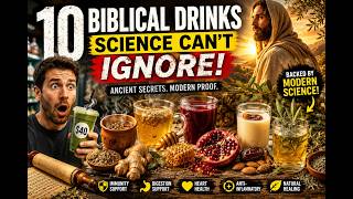 10 Biblical Drinks That Modern Science Is Finally Confirming | Ancient Healing Secrets Revealed