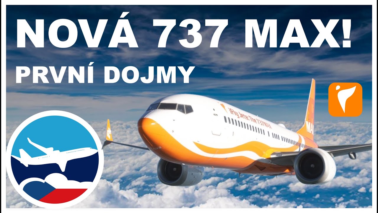 MSFS2020 ČESKY | První dojmy z Boeing 737 MAX (iFly) | CZ tutoriál