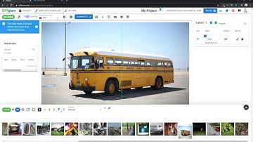 Browsing and Transferring file with Diffgram TDM for deep learning.