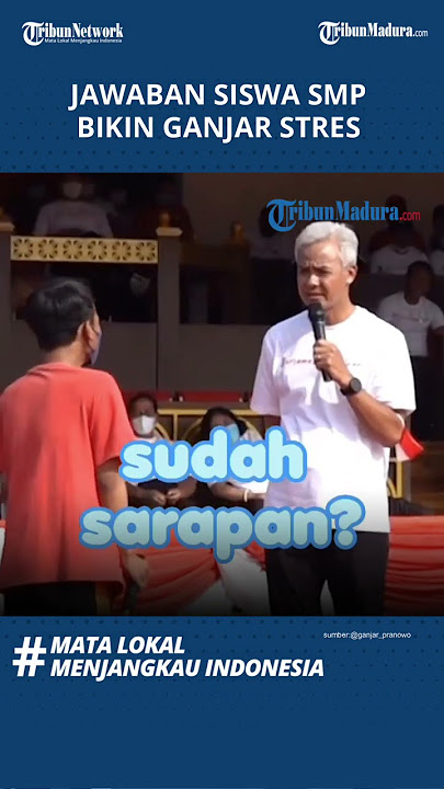 Cita-cita Jadi TNI AL, Jawaban Siswa SMP Ini Bikin Ganjar Heran: Lama-lama Stres Aku