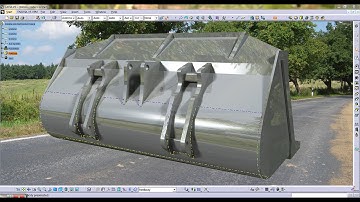 CATIA V5 Tutorial Beginner | Part Design | Loader Scoop