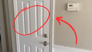 the genius new way people are updating their old doors!