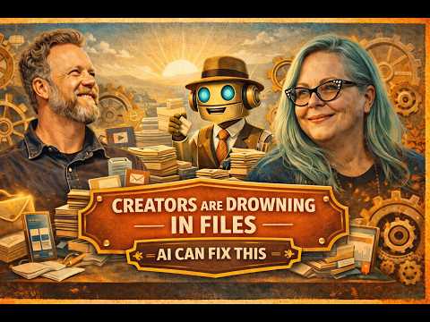 Creators Are Drowning in Files (AI Can Fix This)