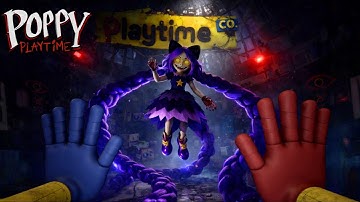 Huggy Wuggy is LILY LOVEBRAIDS?! Poppy playtime Chapter 1 MOD – SECRET Ending REVEALED (4K Gameplay)