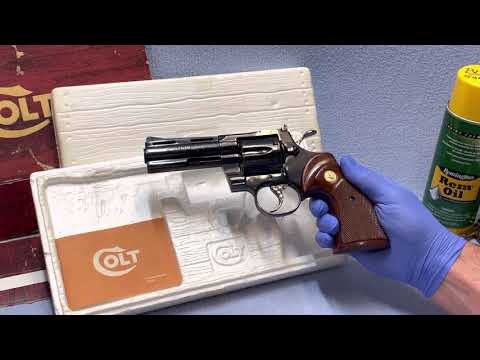10-12-21 Auction: 1977 Colt Python 357 Magnum revolver