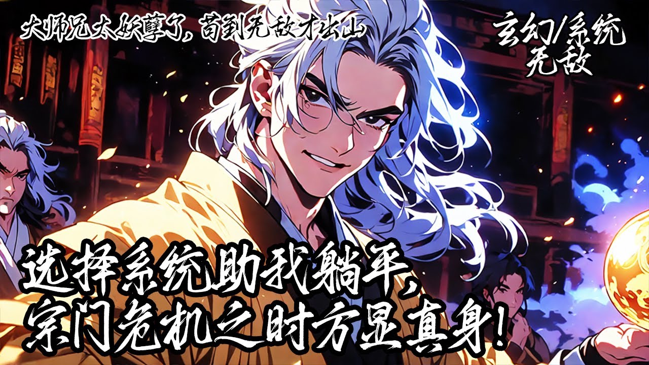 《大師兄太妖孽了，苟到無敵才出山》穿越玄幻界後你綁定神級選擇系統。本欲苟到無敵，直到師尊被追殺、宗門遭難，這個表面看起來平平無奇的大師兄不得不站出來了。#系统 #玄幻 #穿越