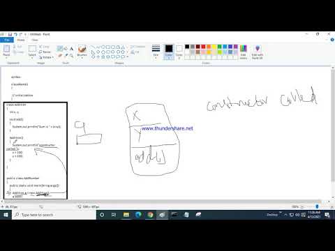 18. Parameterless Constructor (part 2) in java OOP with practical in urdu/hindi