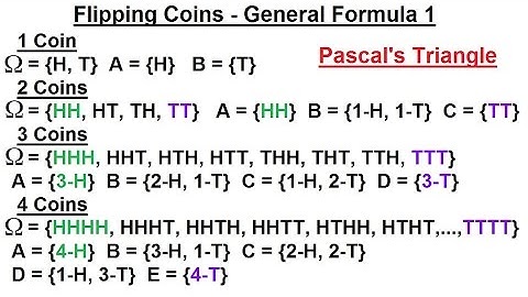 Probability & Statistics (10 of 62) The Probability Function - Flipping Coins - General Formula 1