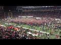 Cincinnati fans rush the field after winning American Conference Championship | CFB Playoff Berth