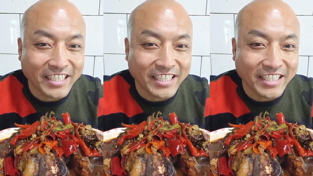 Yummy #34: Eat roll belly braised pork belly 😋😋 