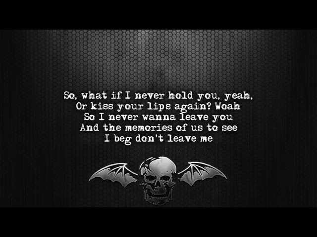Avenged Sevenfold - Seize The Day [Lyrics on screen] [Full HD] class=