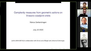 GQFI-WST Seminar: Marius Gerbershagen Complexity from geometric actions on Virasoro coadjoint orbits