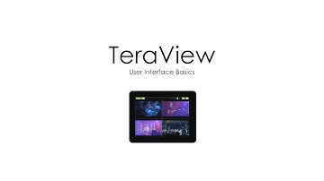 TeraView - UI Basics