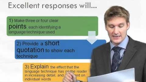 Qu 3 - AQA English GCSE Revision Guide