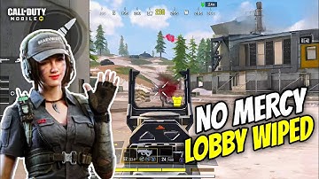 Full Squad Wipeout in Nuclear Plant No Mercy Gameplay Cod Mobile