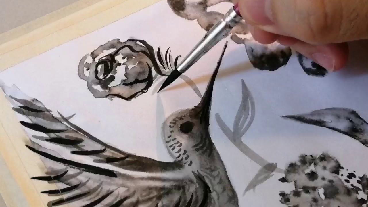 Tinta da China: Tutorial passo a passo - Tutoriais Arte Totenart