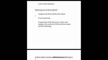 Recursion   Palindrome