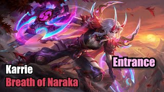 Karrie Breath of Naraka Skin Kishin Densetsu Entrance (Upscale 4K) Mobile Legends #MOBILELEGENDS