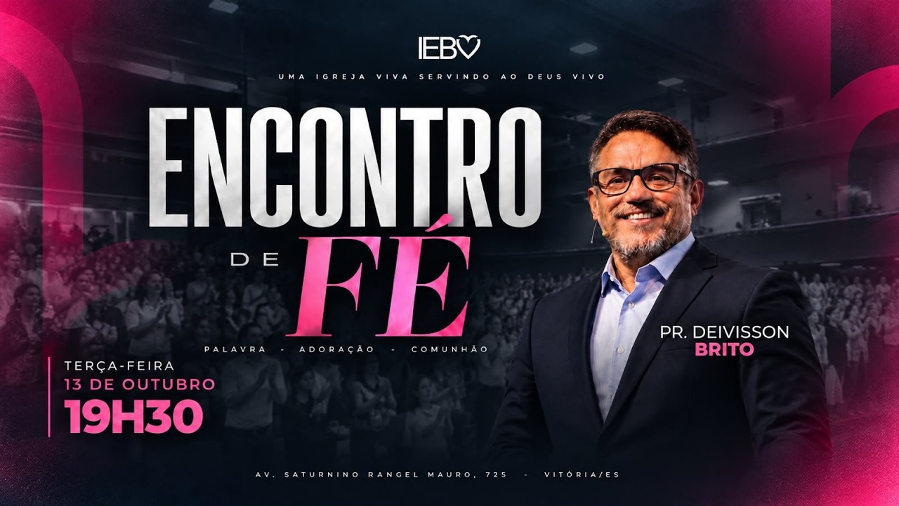 Oportunidades em Tempos de Crise (1 Samuel 23:1-14) | Pr. Deivisson Brito | 13/10/26