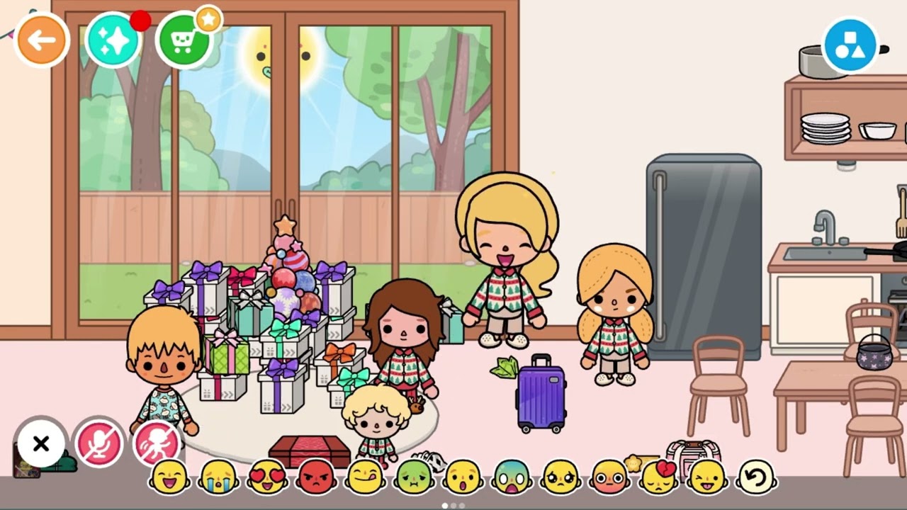 Toca boca life world Christmas Day 🌲 ( fully voiced) 