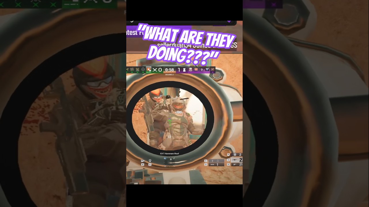 What is going on??? #gaming #rainbow6 #twitch #fail #goodaim #champ #live