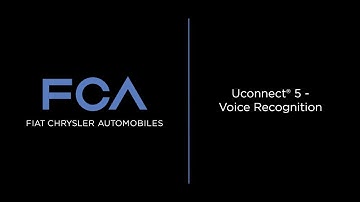 Uconnect® 5 - Voice Recognition | How To | 2021 Chrysler, Dodge & Jeep Vehicles