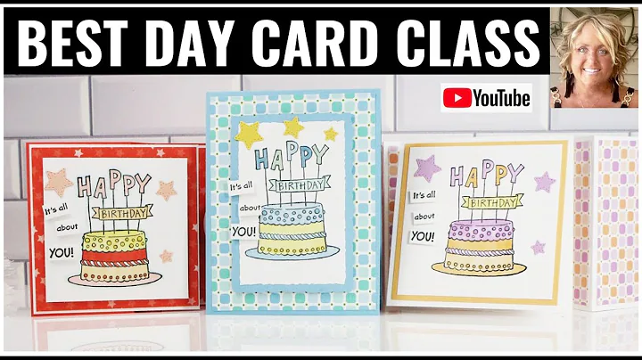 Glitter pit LIVE Best Day Card Class #24