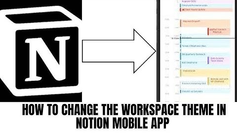 How to change the Workspace Theme in Notion Mobile App [Step By Step Guide]