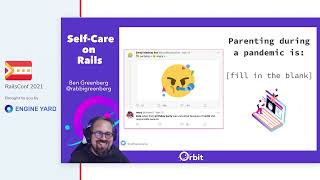 talk by Ben Greenberg: Self-Care on Rails