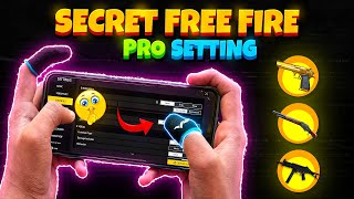 i Got World's Best [ One-Tap + 10x Movement ] Pro Setting 🔥| For 2 To 8 GB Free Fire Player
