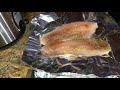 Filetes de pescado envueltos al horno